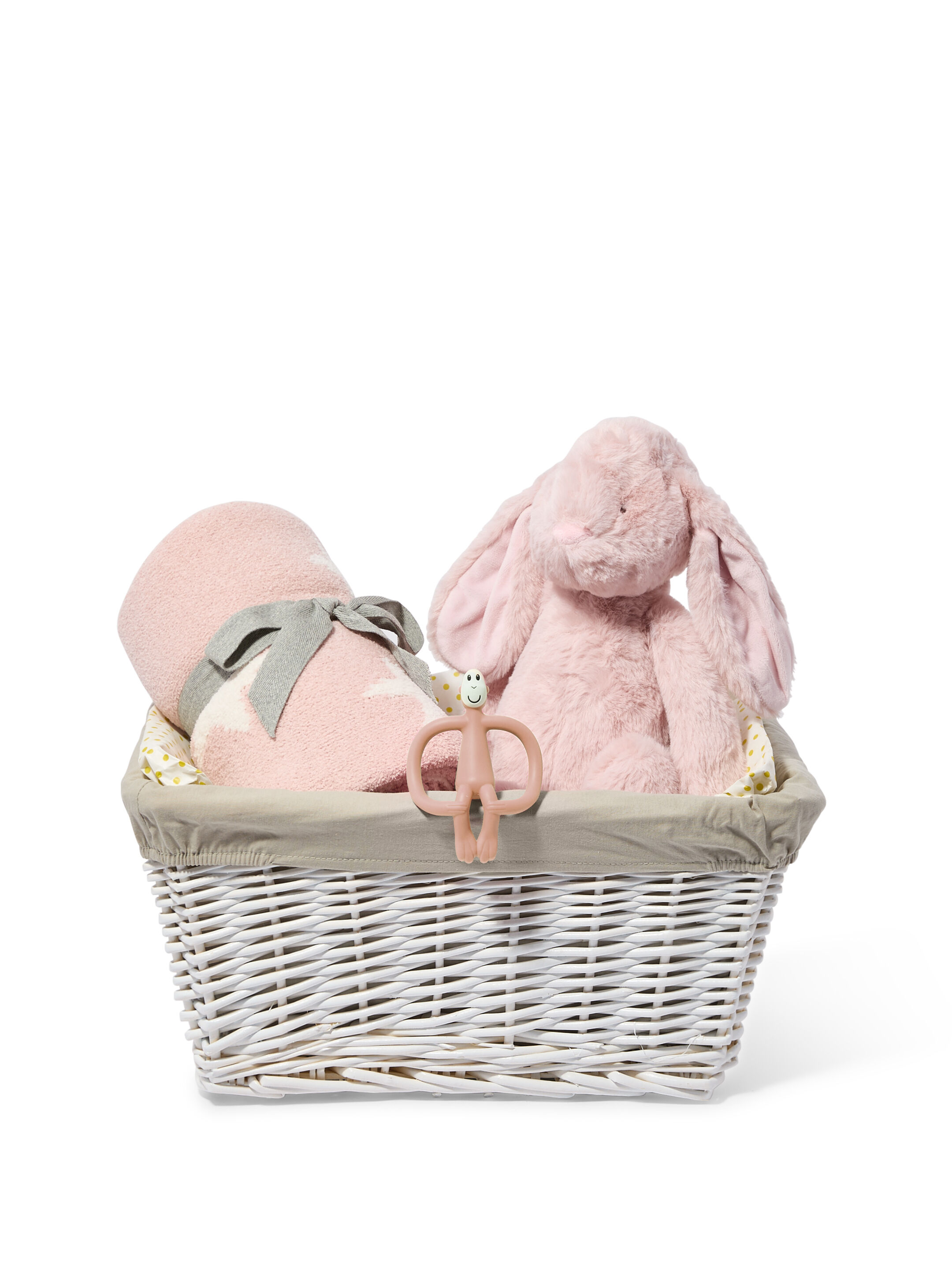 سلة هدايا للرضع بمجموعة ألعاب - 3 قطع